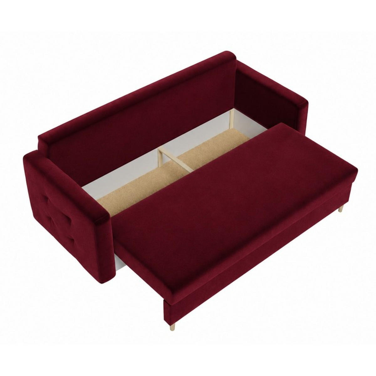 SOFA Mehrfarbig Peti - Multicolor, Holzwerkstoff (217/97/87cm) - Sepro Meble