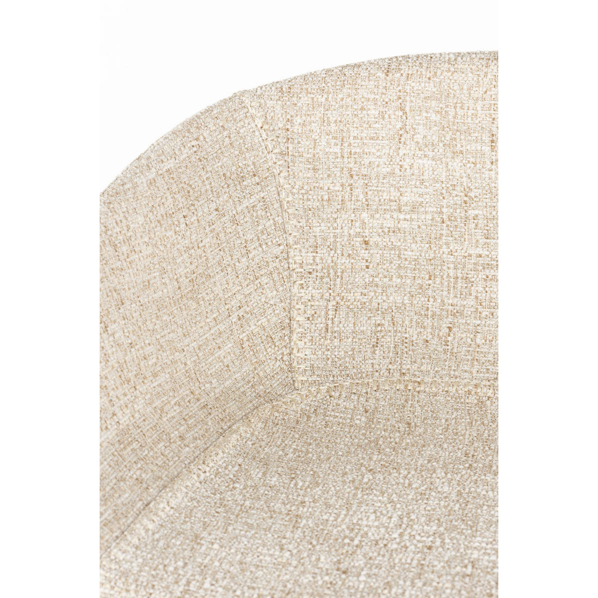 BARHOCKER Feston Rückenlehne 76 cm Beige - 2 er Set - Beige, Kunststoff (54.5/98.5/53cm) - Zuiver