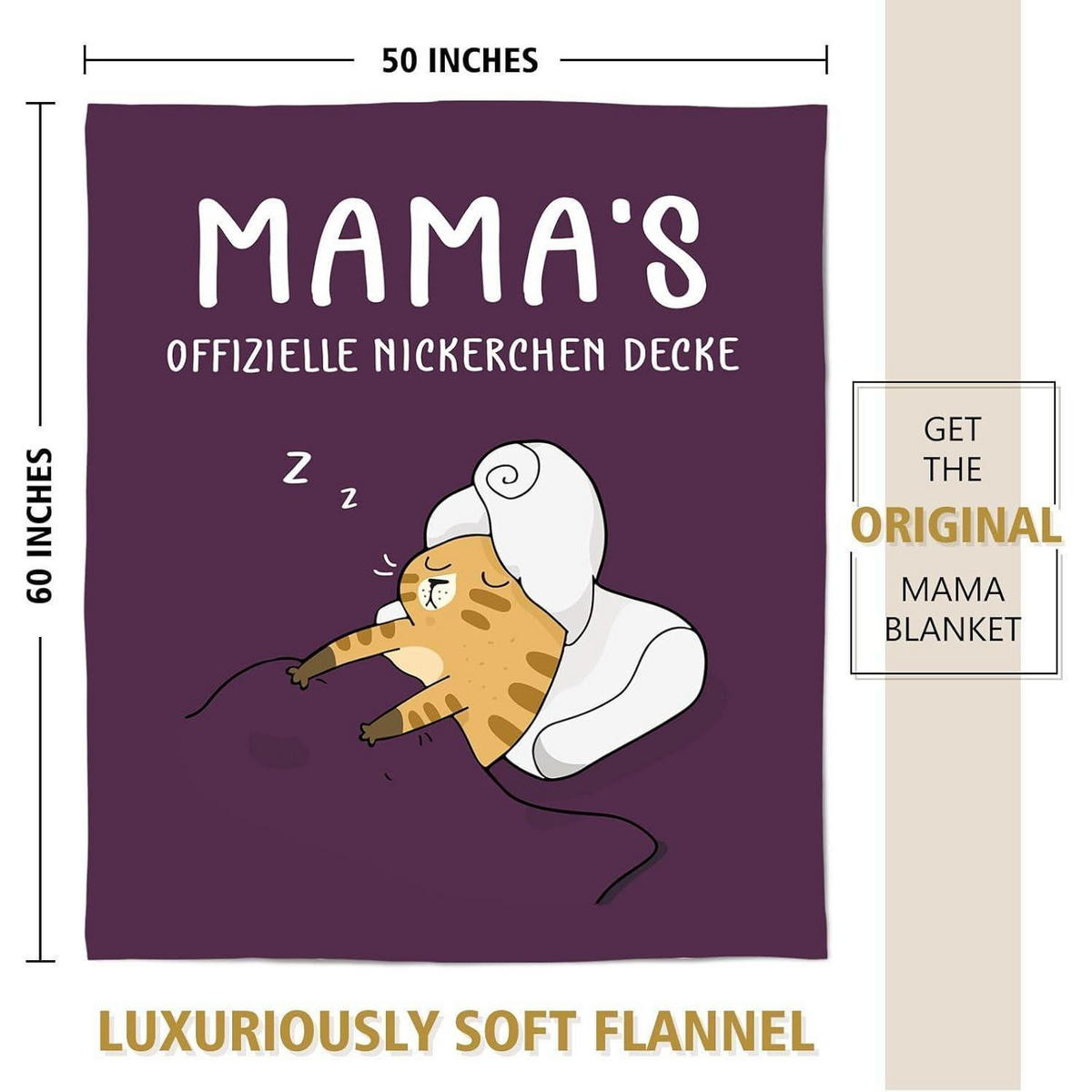 KUSCHELDECKE 157 x 132 cm Dunkellila - Lila, Textil (127/152.4cm)