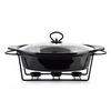 AUFLAUFFORM Modern Kitchen Schwarz 39/28/12 cm Keramik - Schwarz, Keramik (28/12/39cm) - Mondex