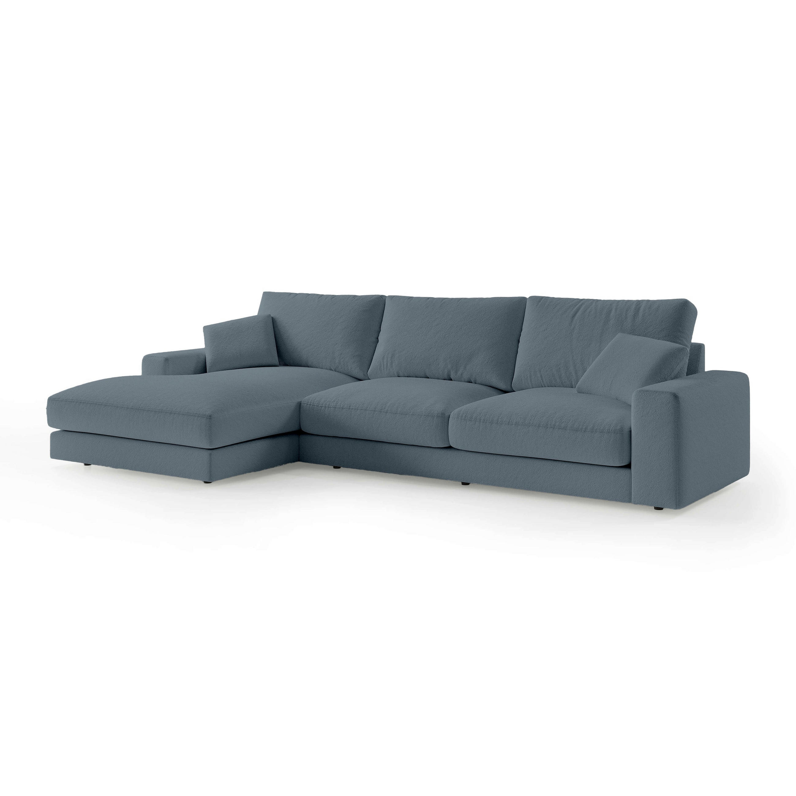 Pillovely Ecksofa Mehrfarbig 332x92x169 cm