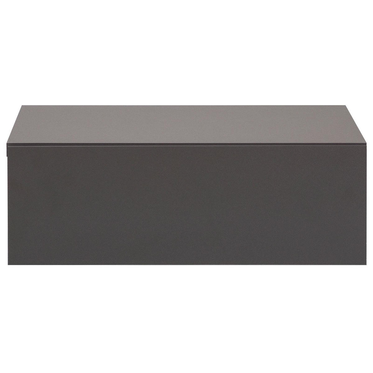 HÄNGENDER NACHTTISCH ANNE - Grau, Holzwerkstoff (42/14/30cm) - CARO-Möbel