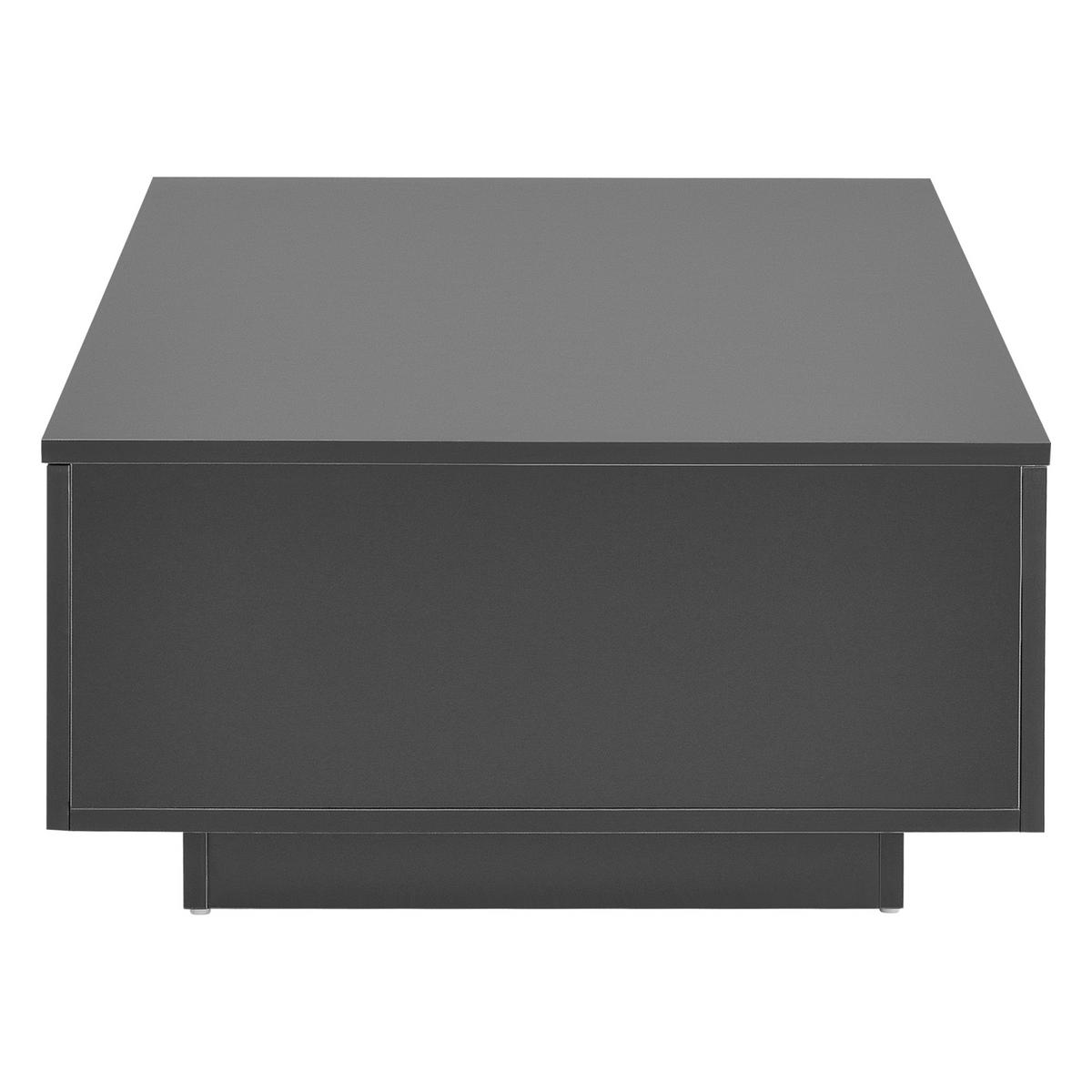 COUCHTISCH Kagiso 95/60/31 - Grau, Holzwerkstoff (60/95/31cm) - [en.casa]