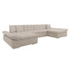 WOHNLANDSCHAFTEN Alia Premium - Kaschmir, Holz/Textil (360/75/160cm) - MIRJAN24