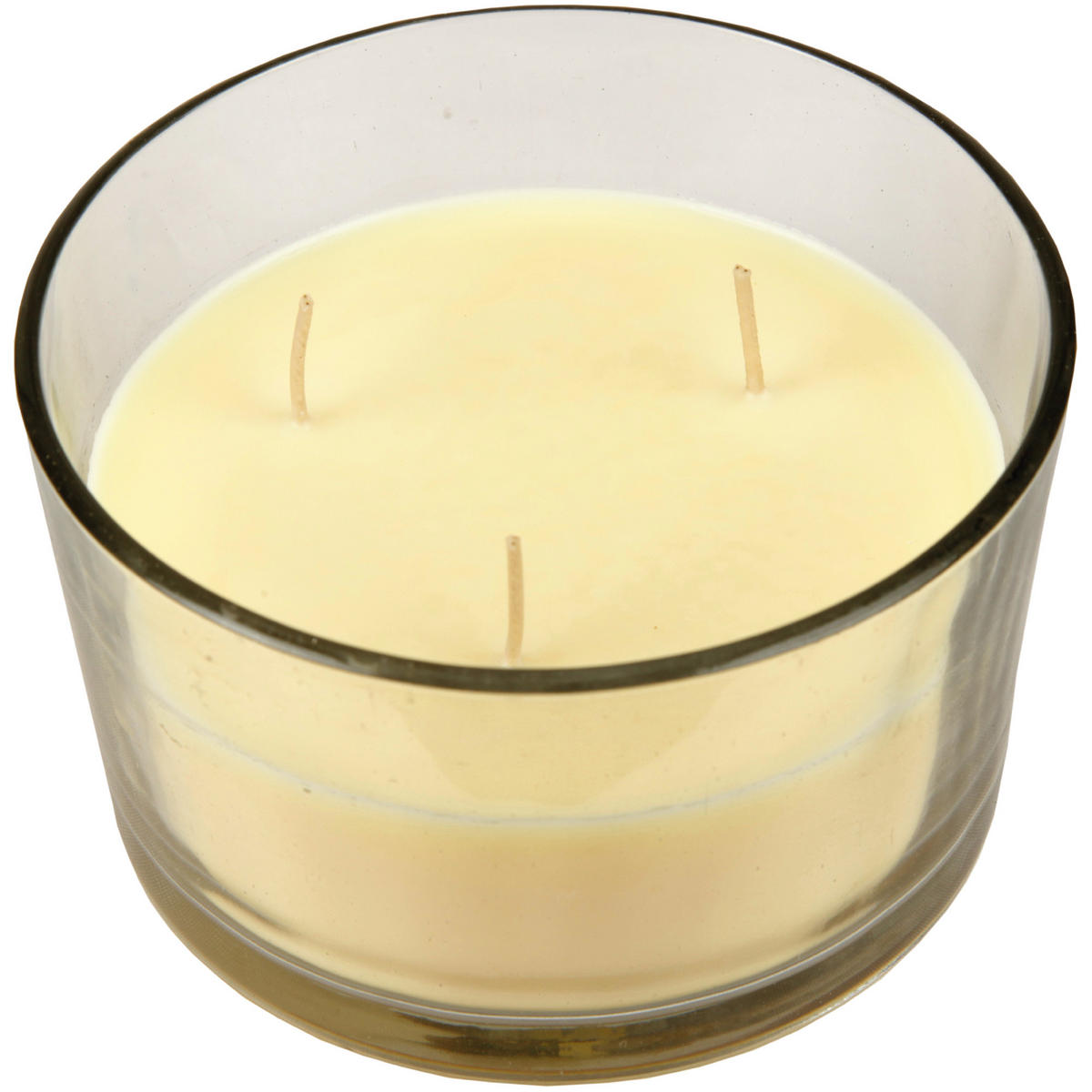 DUFTKERZE "Cocktail Edition" Pina Colada - Creme, Naturmaterialien (13/8cm)