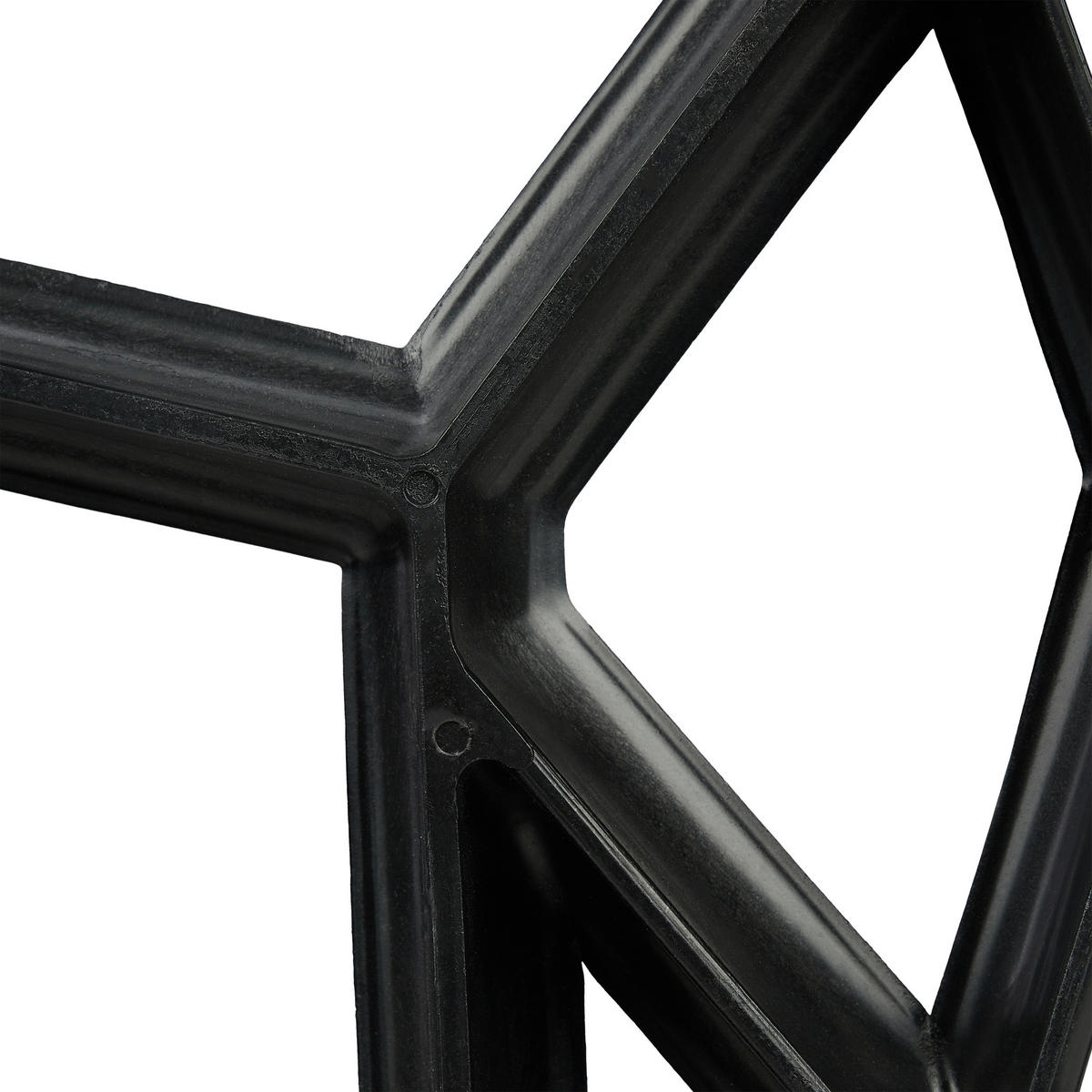 PFLASTERFORM - Schwarz, Kunststoff (42/4/42cm) - Relaxdays