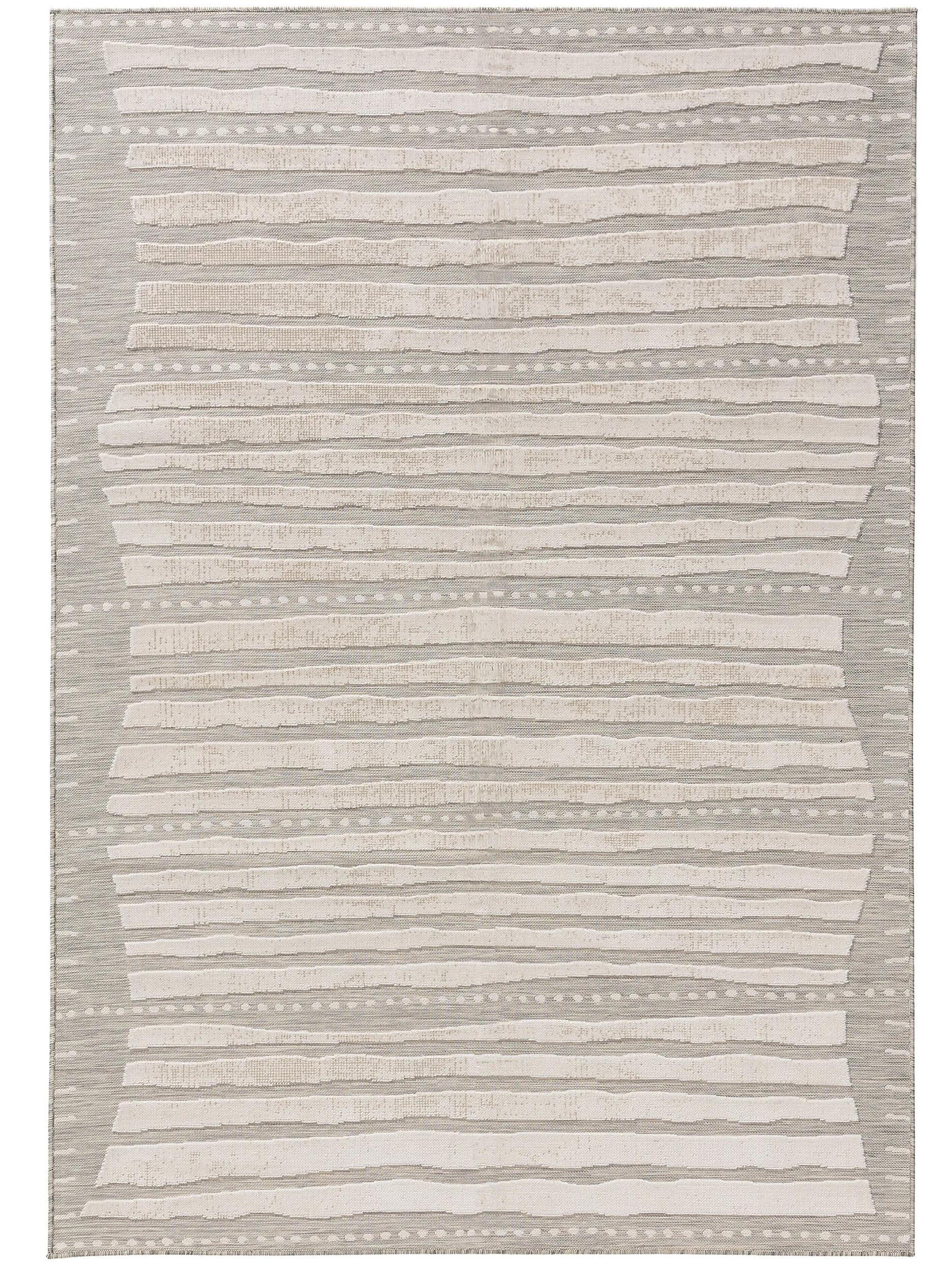 OUTDOORTEPPICH Flora Beige 320x420 cm - Creme, Kunststoff (320/420cm) - benuta