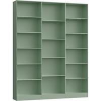 BÜCHERREGAL 188 cm grün - Grün, Holzwerkstoff (149/188/23.5cm)