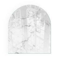 GLASPLATTE für Kamin 80x70 cm - Weiß, Glas (80/70/0.4cm) - TULUP