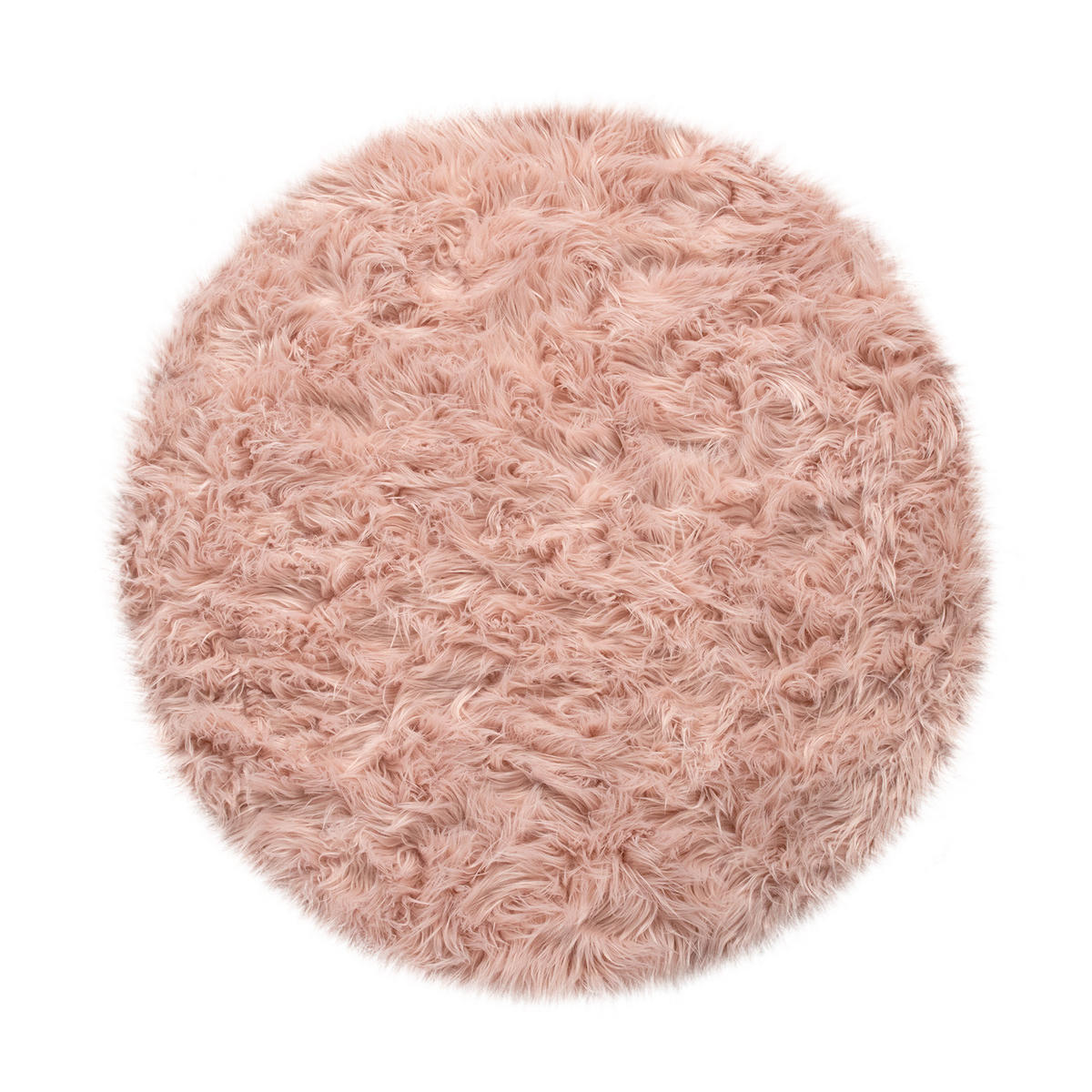 HOCHFLORTEPPICH 120/120 cm Playa 960 - Rosa, Textil (120/120cm) - Paco Home