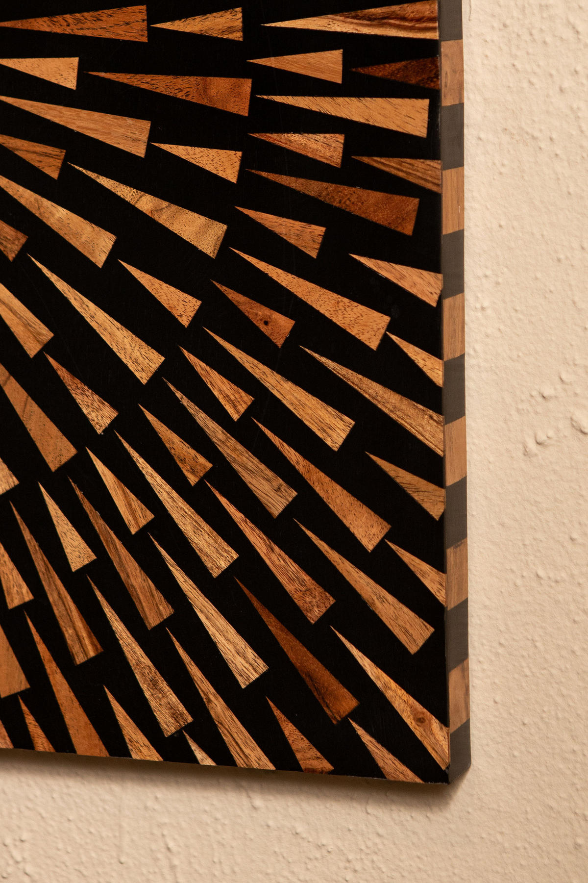 WANDPANEEL Jordie Braun 60/3/60cm - Braun, Holz (3/60/60cm) - PTMD Collection