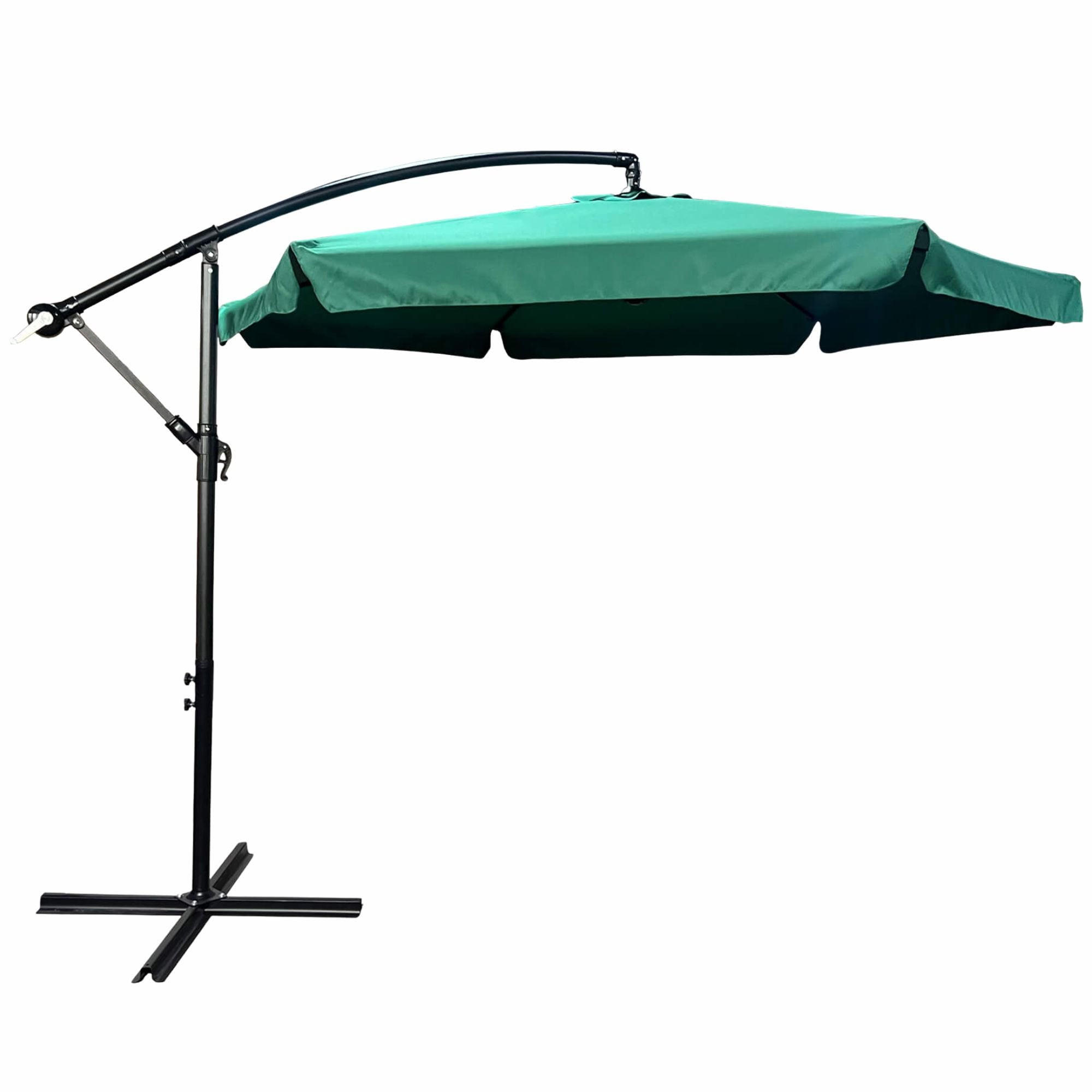 UMBRAR DE GRĂDINĂ Verde 300/245/300 - verde, material textil/metal (300/300cm) - RAUMHIRSCH FURNITURE