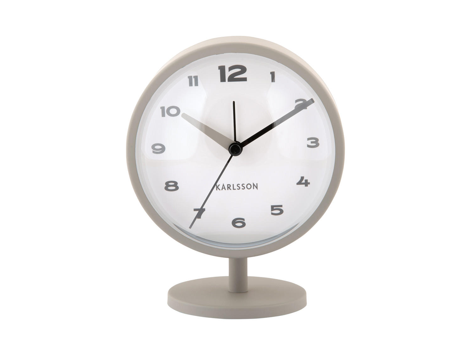 WECKER Brisk Dome 6/11/13 cm - Grau, Metall (11/13/6cm) - Karlsson