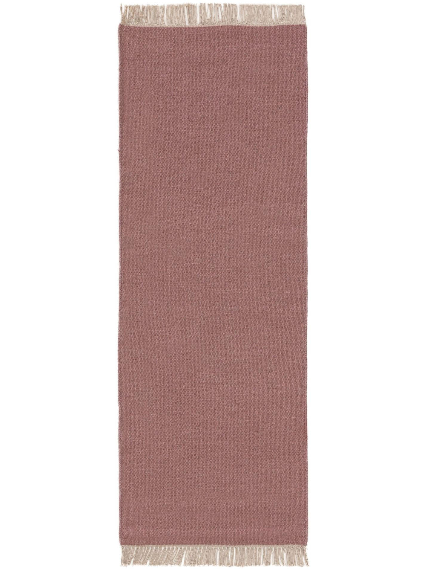 TEPPICH Wollteppich Liv Rosa - Pink, Textil (80/1cm) - KUNSTLOFT