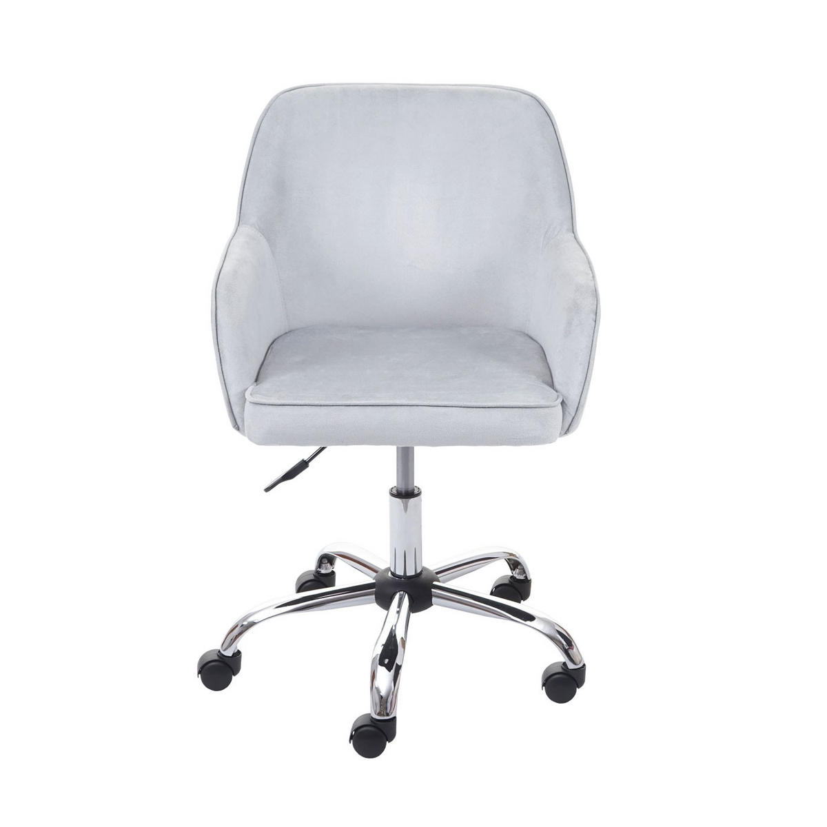 BÜROSTUHL Grau - Grau, Textil (54/87/56cm) - MCW