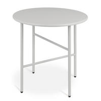 BEISTELLTISCH Finn Ø 44/46 cm Hellgrau - Hellgrau, Metall (44/44/46cm) - BoMoe