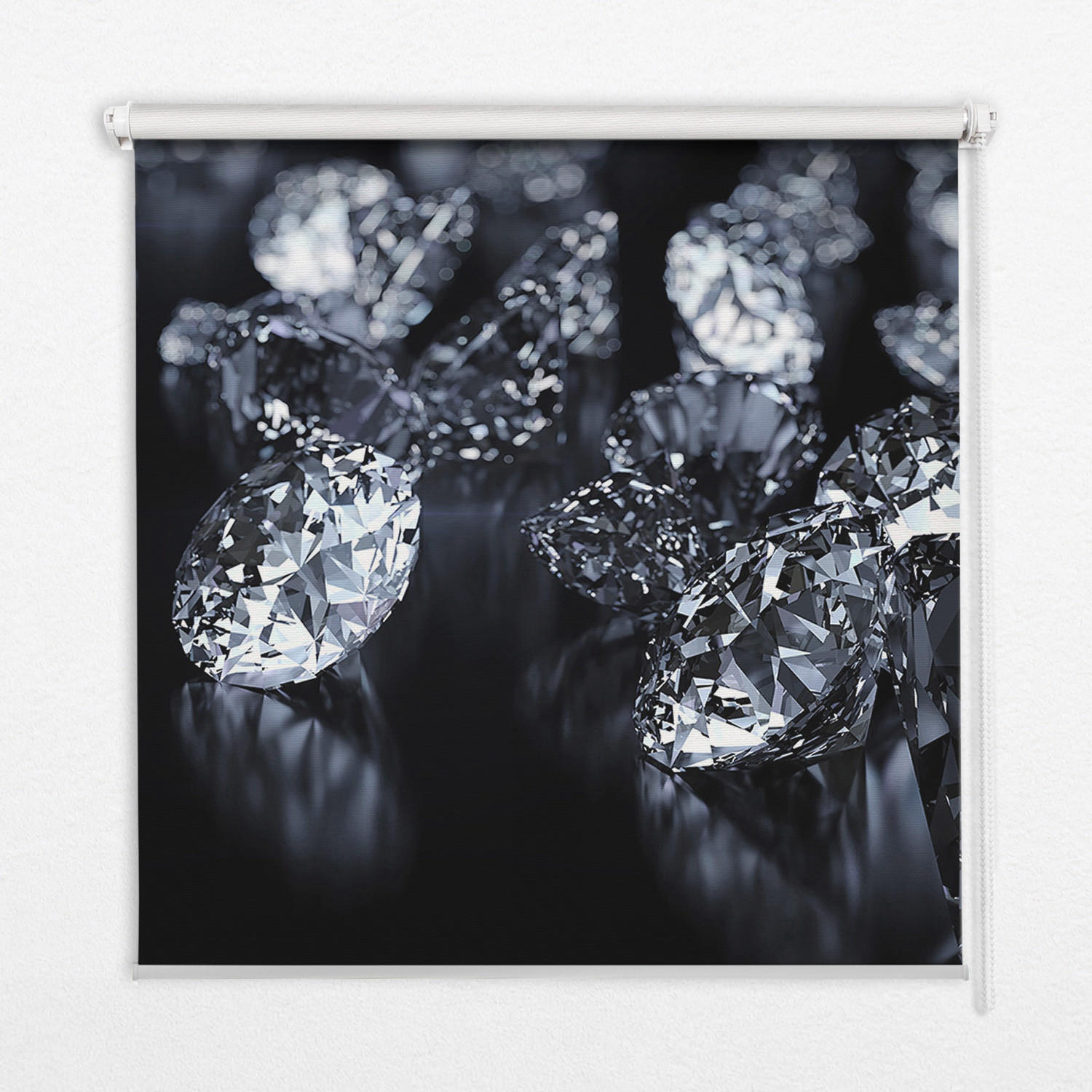TULUP VNITŘNÍ roleta - okenní roleta - roleta - 150 x180 cm - Diamanty
