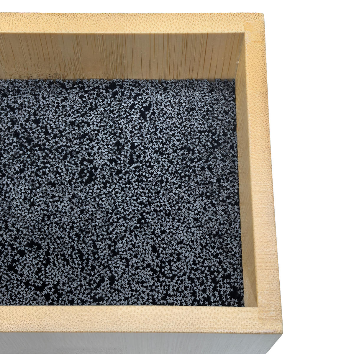 MESSERBLOCK - Hellbraun, Holz/Kunststoff (23/26/11.5cm) - Relaxdays
