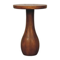 BEISTELLTISCH mit Amber-Eichen-Finish, Platz auf der Tischplatte, braun - Braun, Holz (35/35/52cm) - Artisan Furniture