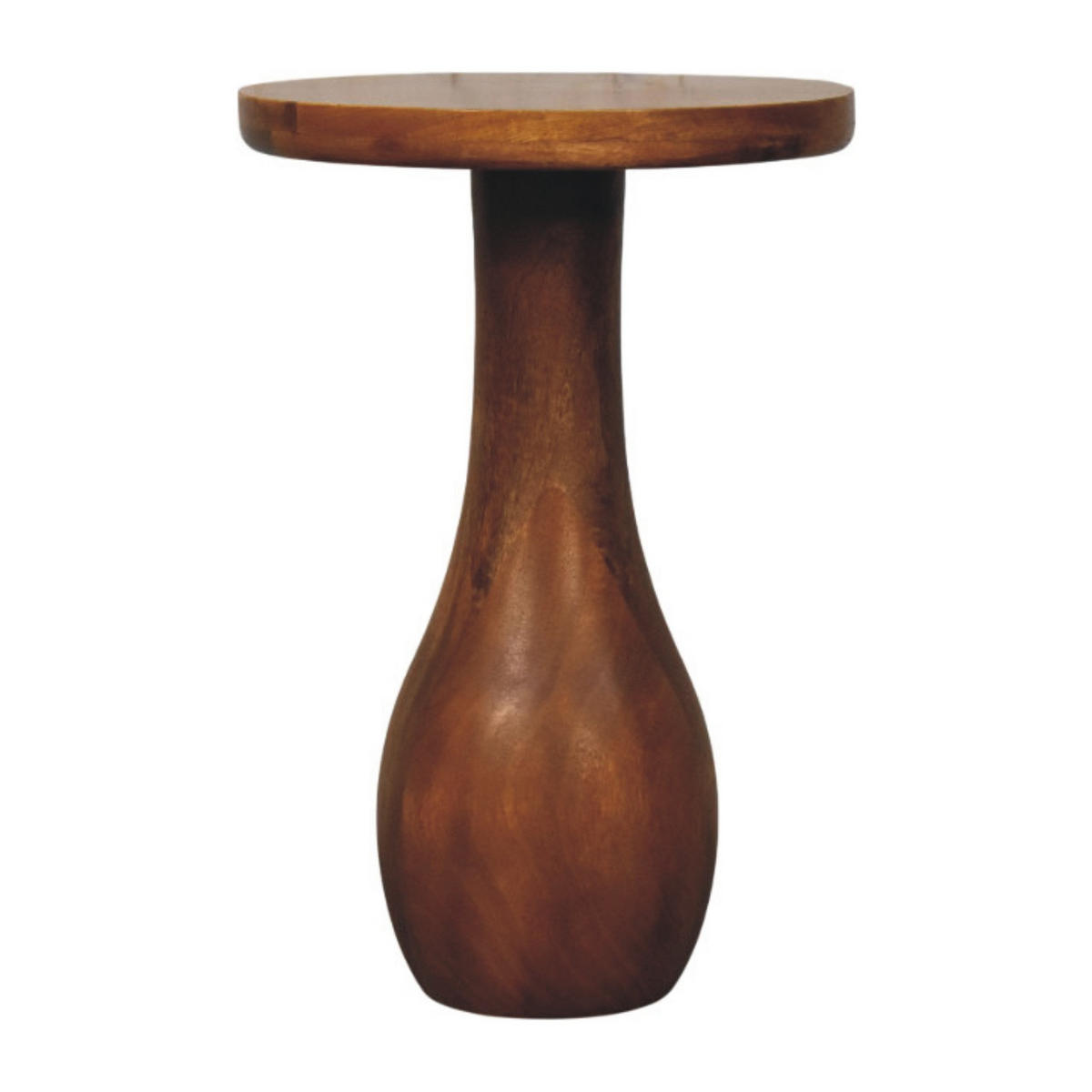 BEISTELLTISCH mit Amber-Eichen-Finish, Platz auf der Tischplatte, braun - Braun, Holz (35/35/52cm) - Artisan Furniture