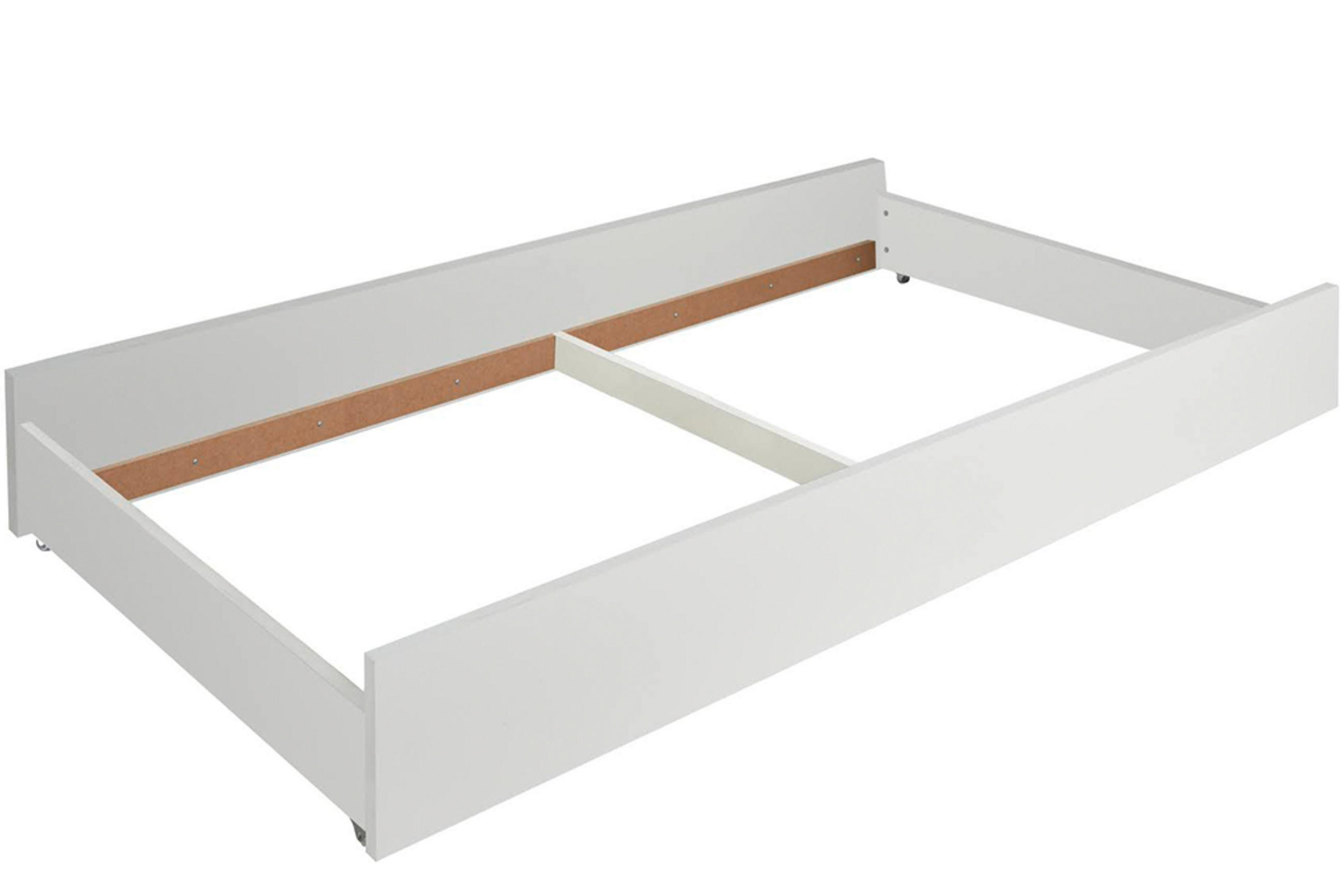 BETTSCHUBLADE FARGE passt zu jedem Stil, weiß - Weiß, Holz - KONSIMO®