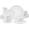 KOMBISERVICE Sento Home Aura white 30er Set - Weiß, Keramik (1/1/1cm) - Seltmann Weiden