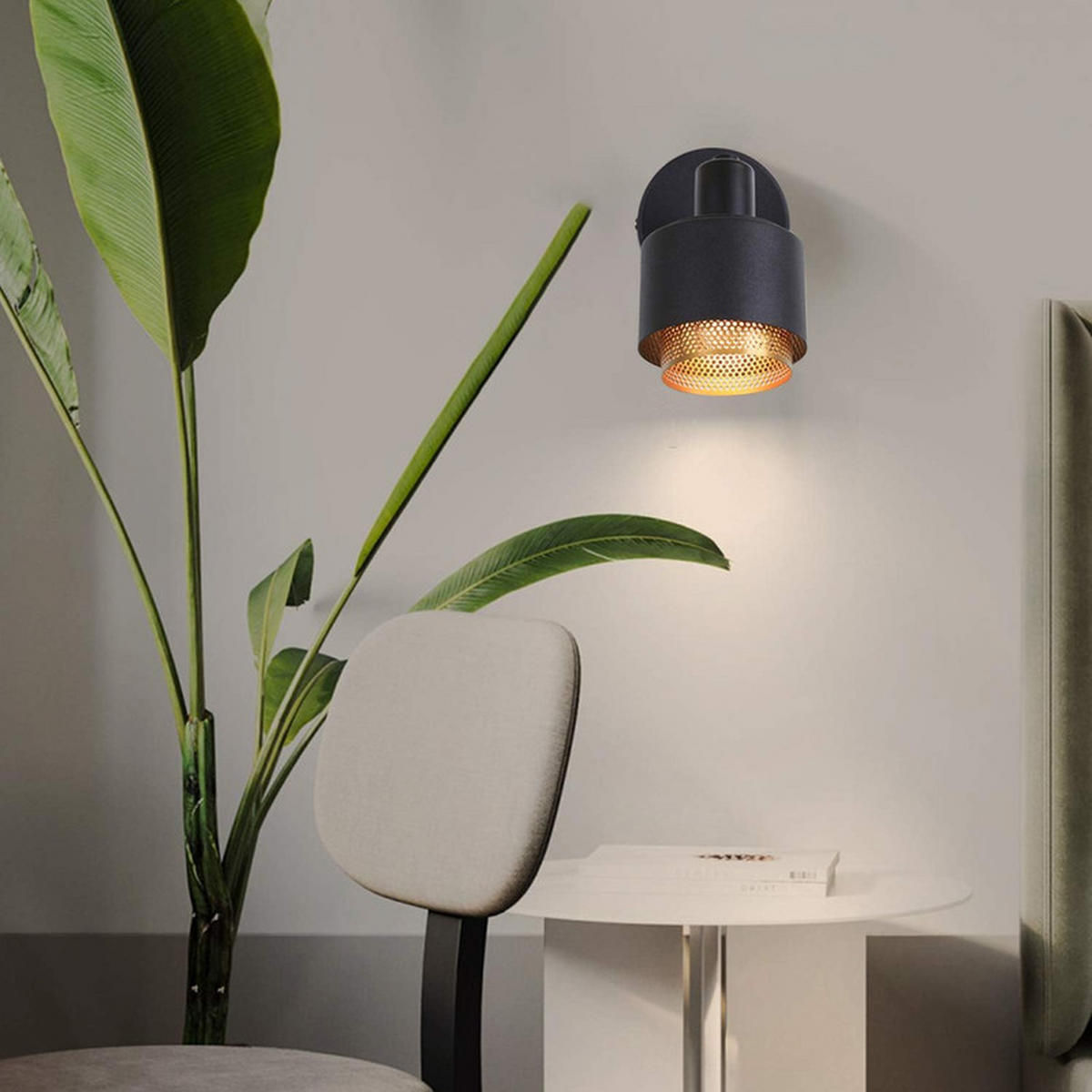 LED-DECKENLEUCHTE Duran 9/9/16.5cm - Schwarz, Metall (9/9/16.5cm) - Nettlife