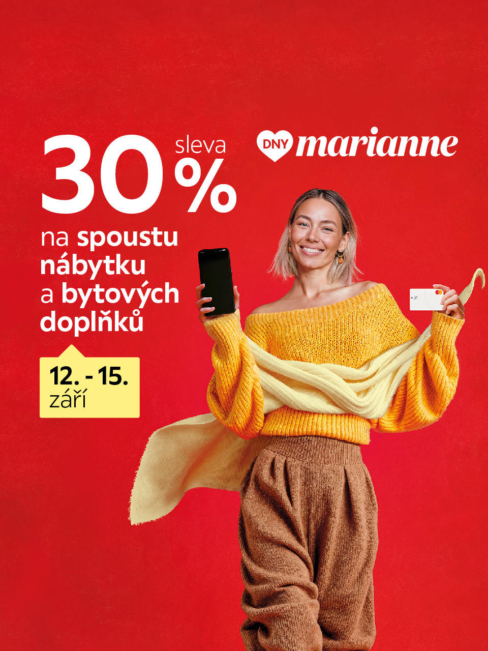 Dny Marianne - sleva 30 %