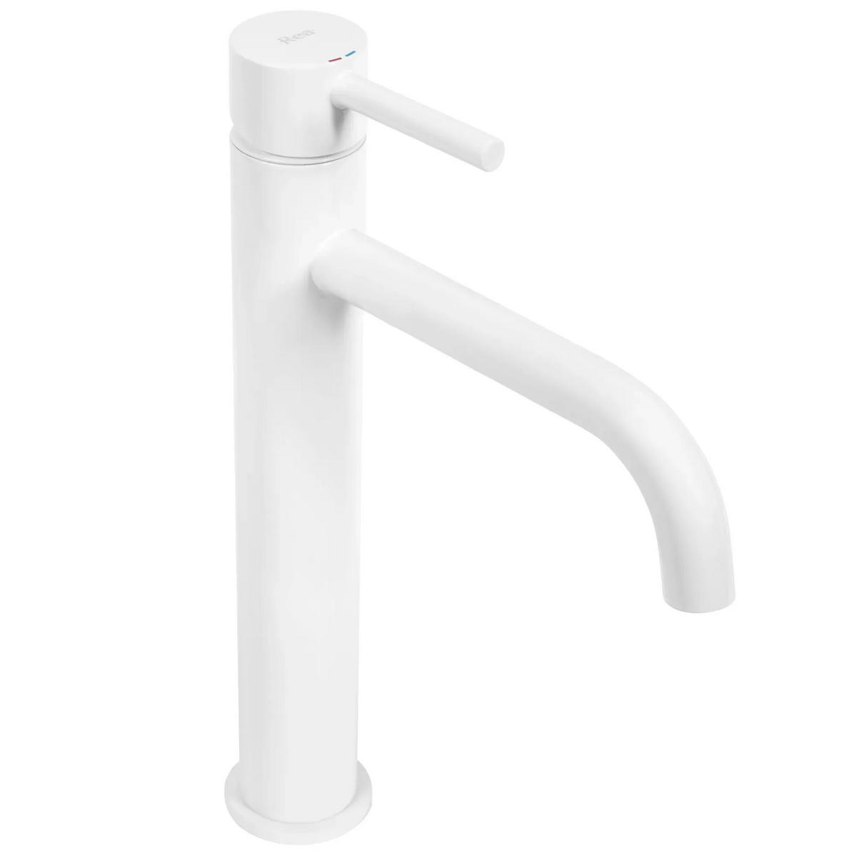 WASCHBECKENARMATUR Rea Lungo White High - Weiß, Metall (5/28/18cm) - REA