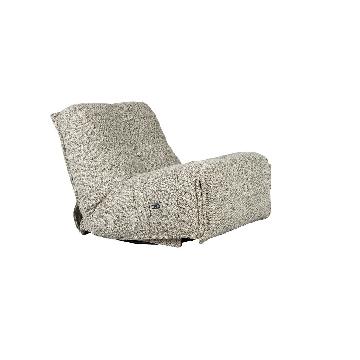 SESSEL Hamilton Elektrischer Cappuccino/ Taupe - Beige, Kunststoff (88/95/114cm) - Dutchbone