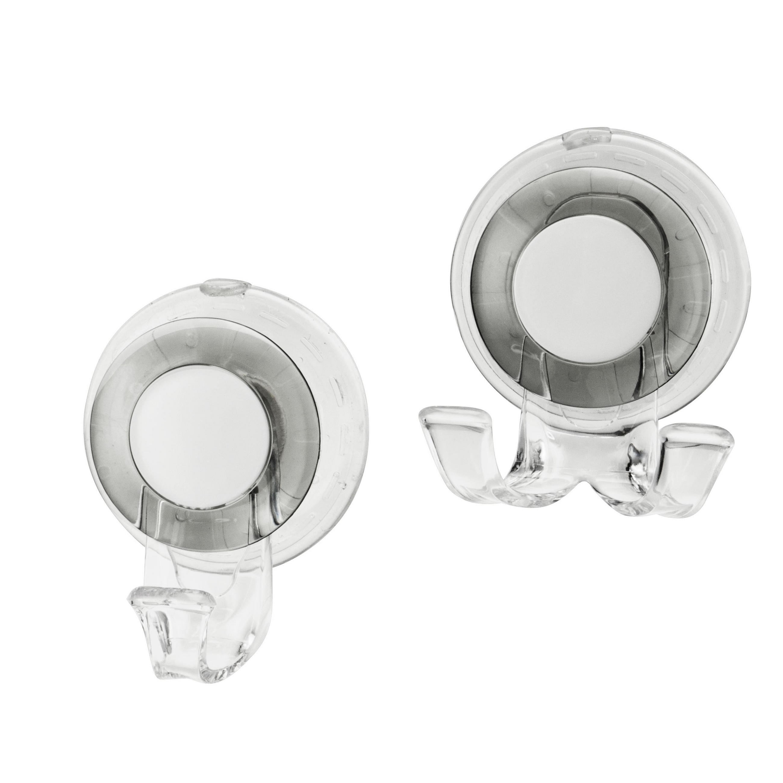 HAKEN 2er-Set VENTOSA, transparent, Kunststoff - Transparent, Kunststoff (5.5/4/7.5cm) - bremermann