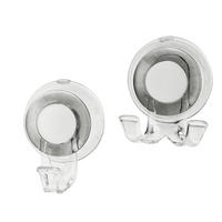 HAKEN 2er-Set VENTOSA, transparent, Kunststoff - Transparent, Kunststoff (5.5/4/7.5cm) - bremermann