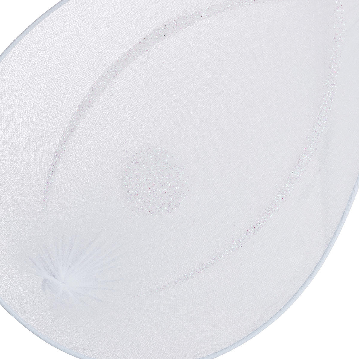 FEENFLÜGEL Zauberstab - Weiß, Textil/Metall (49/37/1cm) - Relaxdays