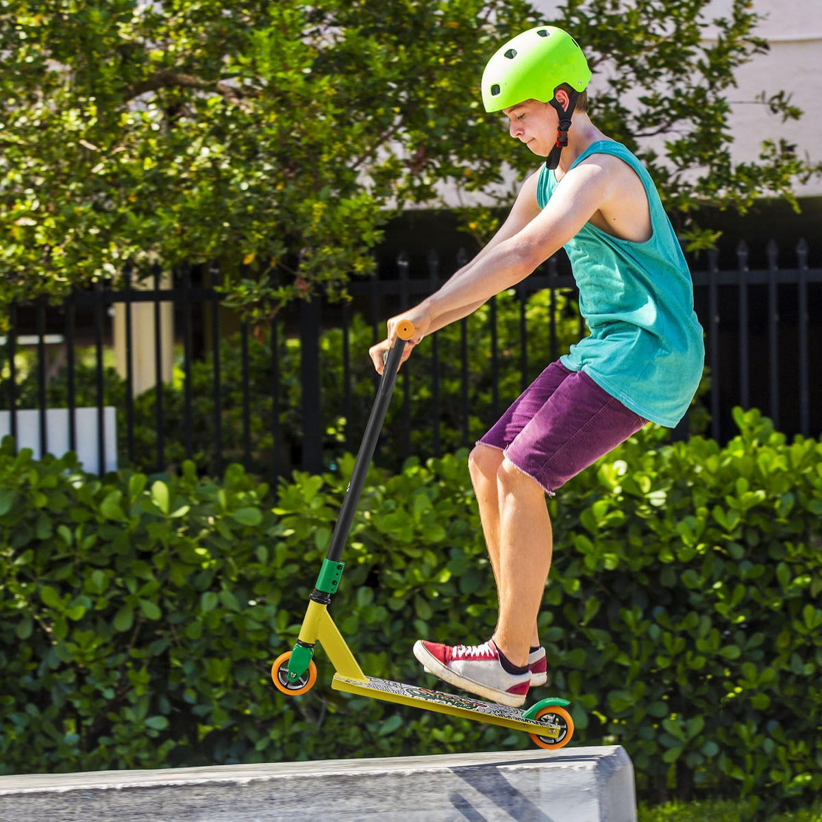STUNTSCOOTER Street Life - Multicolor, Metall (66/47/84cm) - Artsport