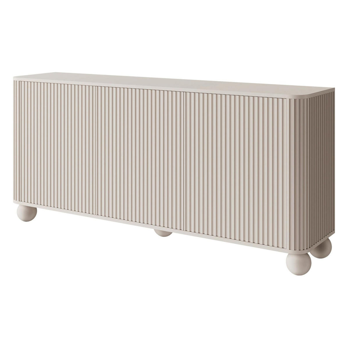 SIDEBOARD Arvello Greige 163 cm - Taupe, Holz/Holzwerkstoff (163.2/83.8/38cm) - Selsey