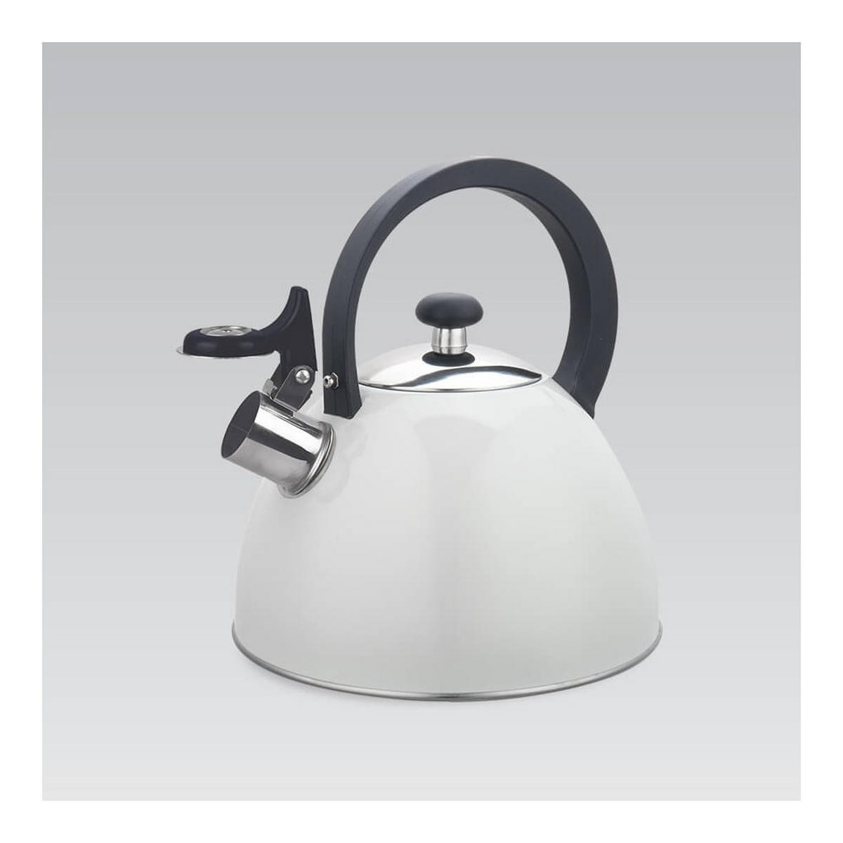 WASSERKESSEL Weiß 20/20/23 cm MR1302WG - Weiß, Metall (20cm) - Maestro 