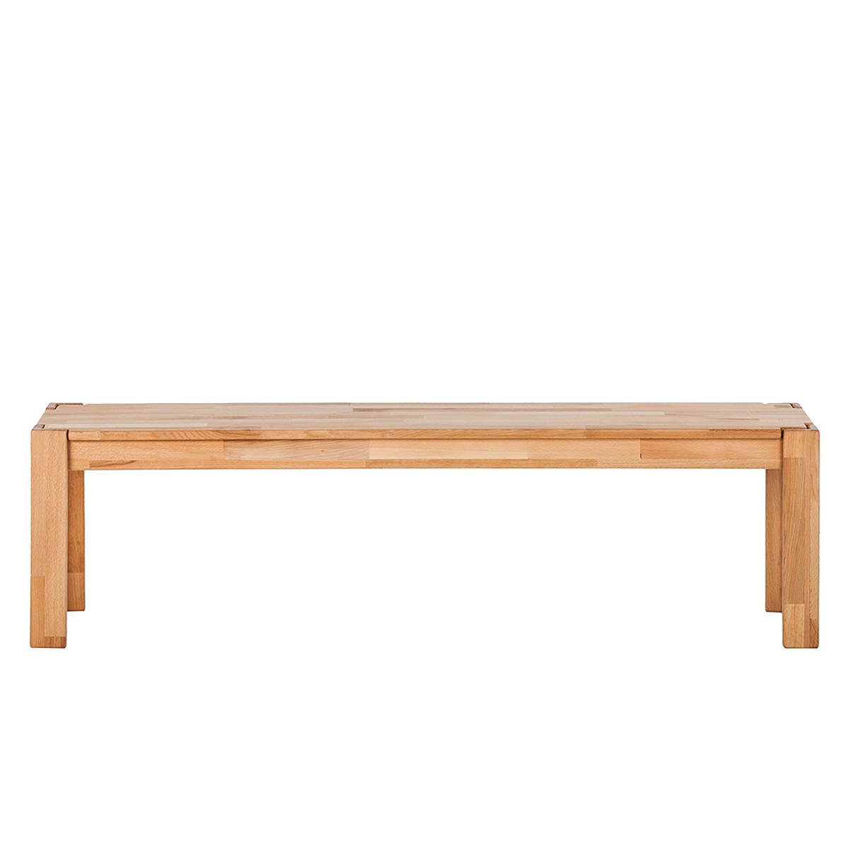 SITZBANK - Kernbuche massiv - Kernbuche, Holz (160/45/33cm) - home24