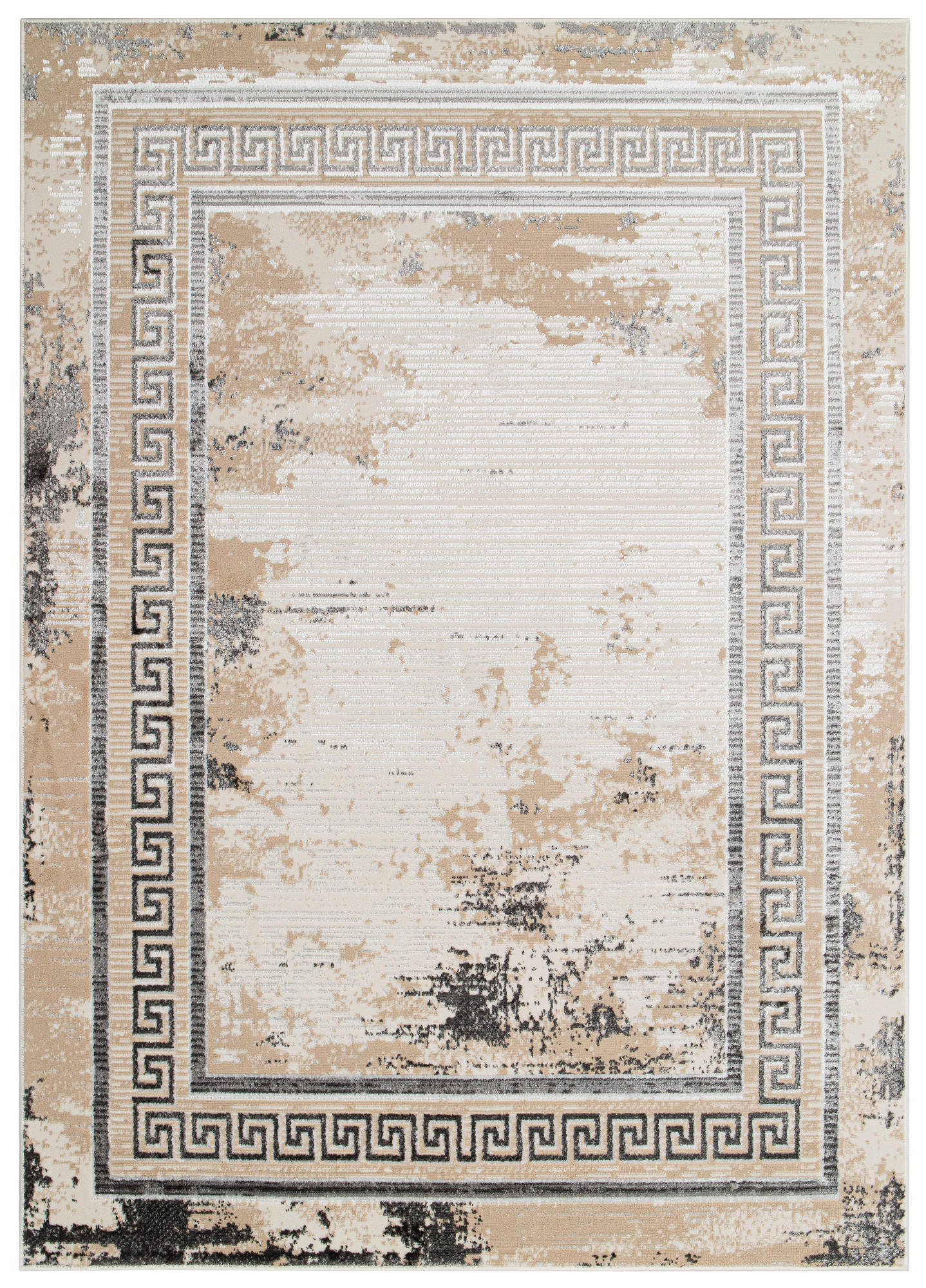 Tapiso Teppich Grau 160x220 cm