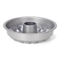 KUCHENFORM mit Muster, 24 cm PAT03542 - Silberfarben, Metall (24/7/24cm) - Patisse 