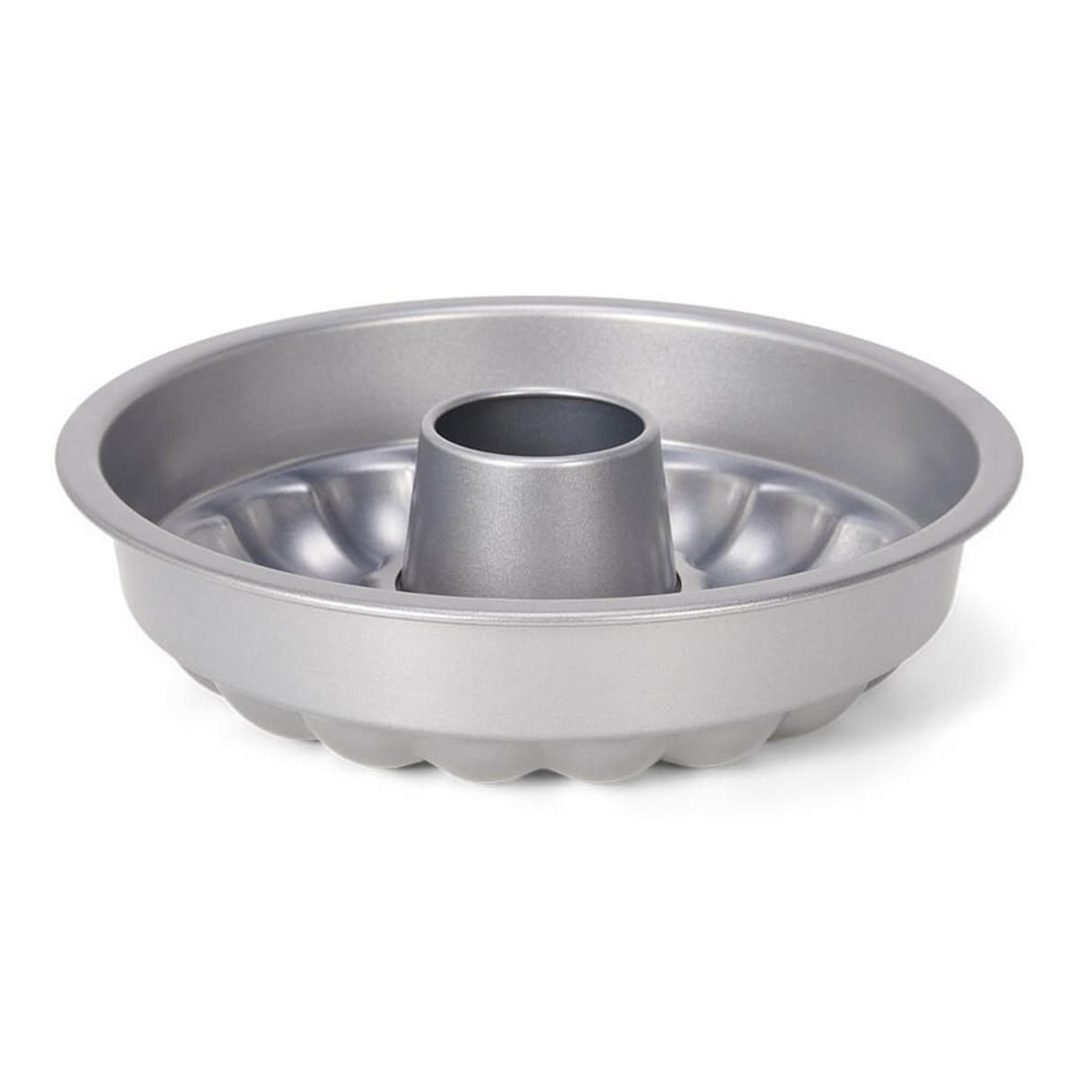 KUCHENFORM mit Muster, 24 cm PAT03542 - Silberfarben, Metall (24/7/24cm) - Patisse 