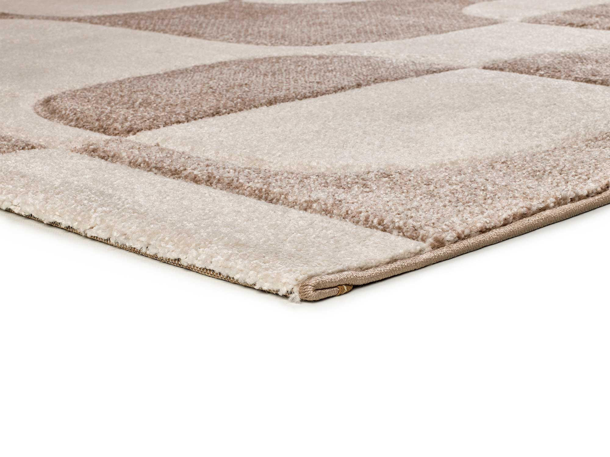 WEBTEPPICH Creme Lena 120/170 cm - Creme, Naturmaterialien/Textil (120/170cm) - Atticgo
