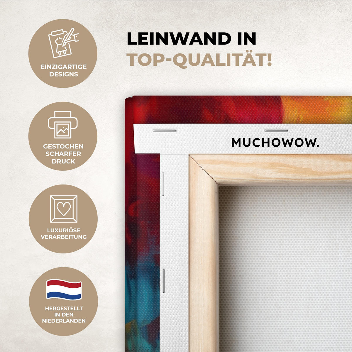 LEINWANDBILD Wein - Frau - Stimmungsvoll - Farbenfroh 60x80 cm - Bordeaux, Textil (60/80cm) - MuchoWow