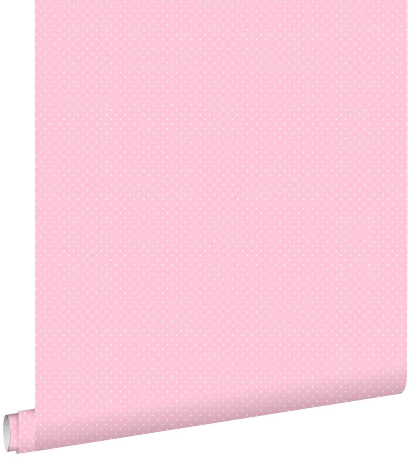 TAPETE feine Punkte 53 cm x 10.05 m - Pink, Papier (53/0.1cm) - ESTAhome