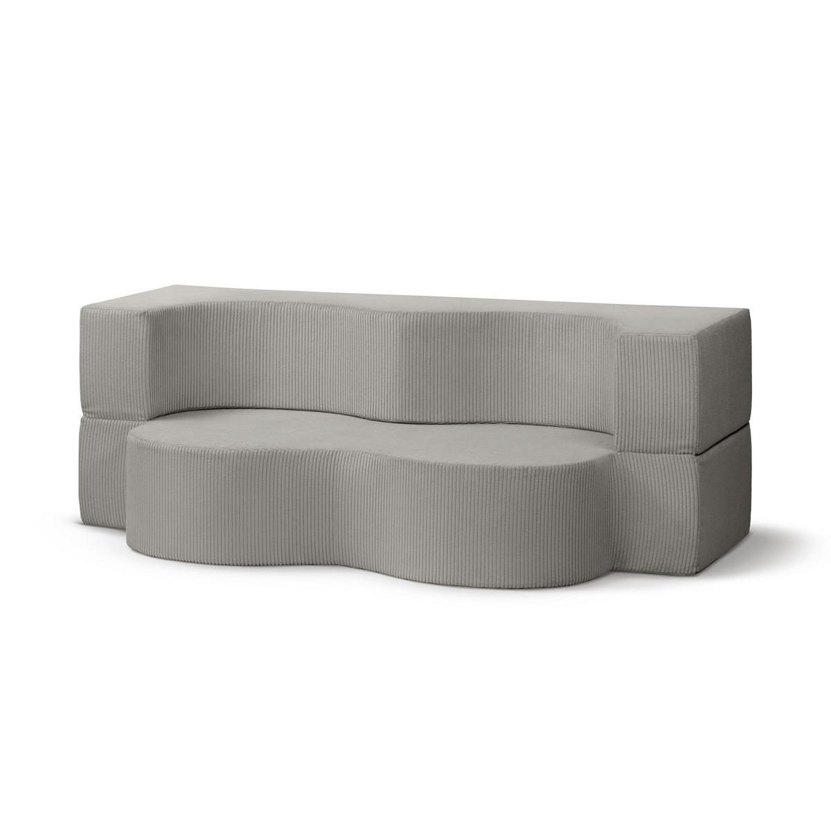 SOFA Kamelia Weiß - Weiß, Textil (200/70/100cm) - Pillovely