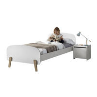 KINDERZIMMER Set Karilynn 1 Massivholz+MDF weiß - Weiß, Holz (210/73/110cm) - 58aufmkessel