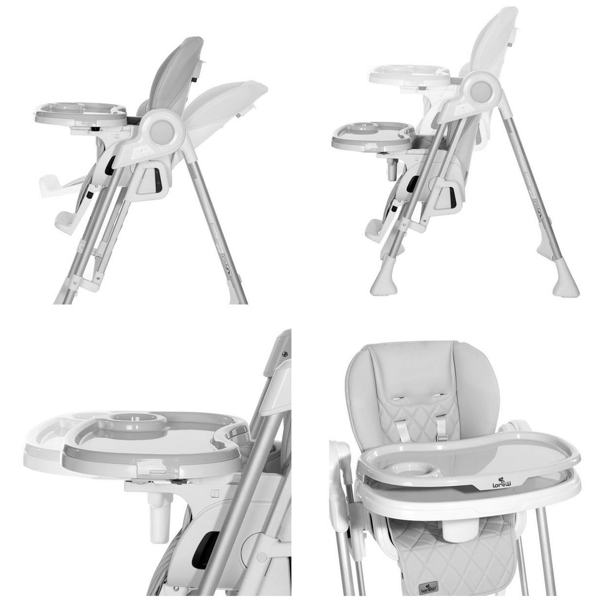 HOCHSTUHL 2 in 1 Camminando rosa Babywippe verstellbar Schwingfunktion - Rosa, Kunststoff (58/117/62cm) - Lorelli