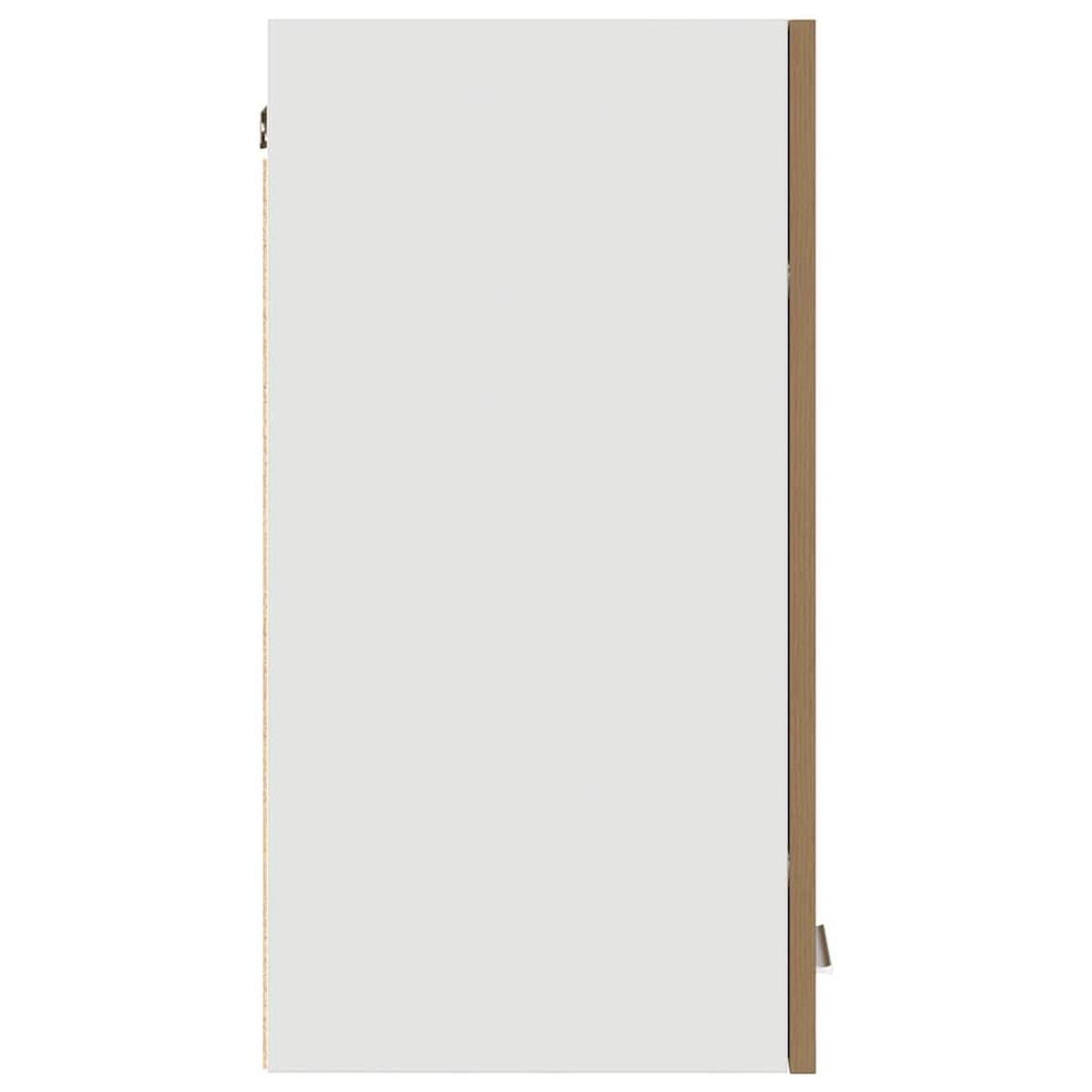 KÜCHENOBERSCHRANK Lyon mit 2 Türen 60/31/60 cm aus Holzwerkstoff Artisan-Eiche Dekor - Eiche Artisan, Holz (30/60/31cm) - vidaXL