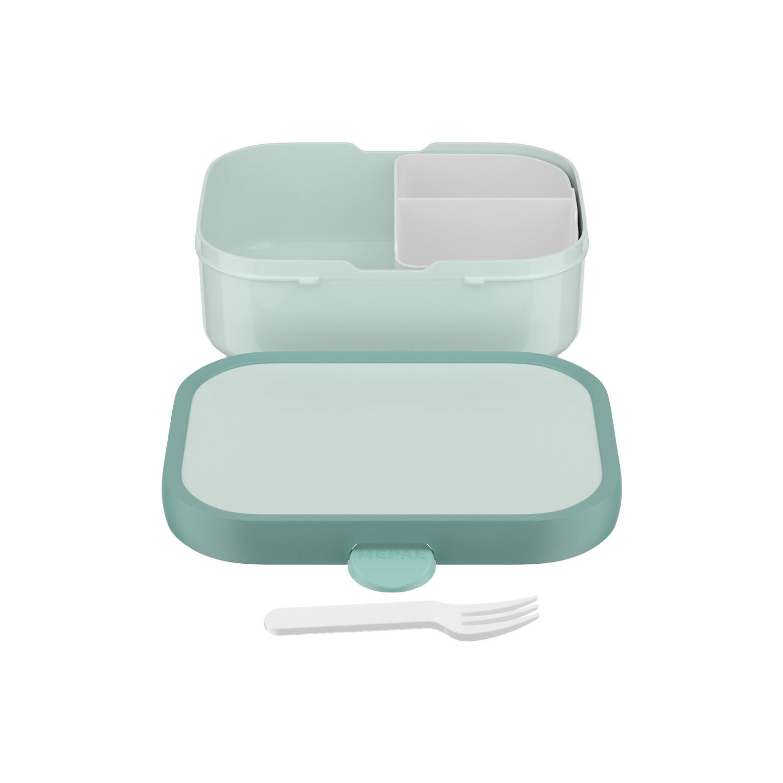 BROTDOSE Campus (2025) Cool Mint 750 ml - Mintgrün, Kunststoff (13.2/6.1/17.8cm) - Mepal