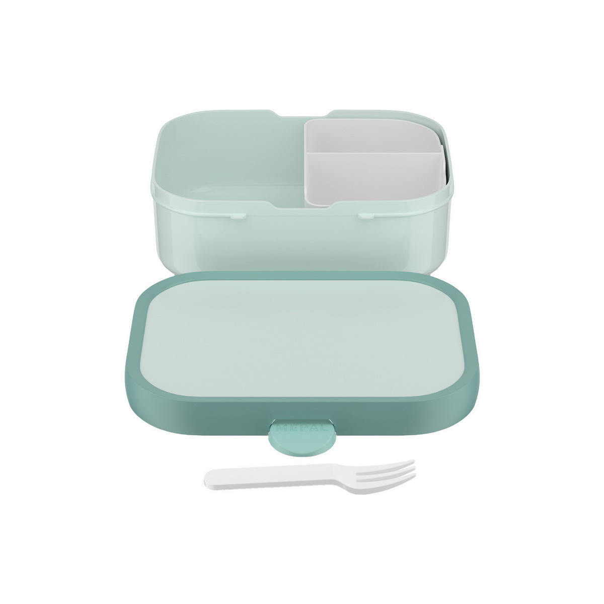 BROTDOSE Campus (2025) Cool Mint 750 ml - Mintgrün, Kunststoff (13.2/6.1/17.8cm) - Mepal