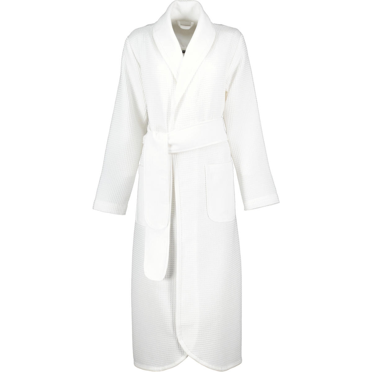 BADEMANTEL DAMEN SCHALKRAGEN CATANIA WEISS - 0300 - Weiß, Textil (Snull) - Vossen